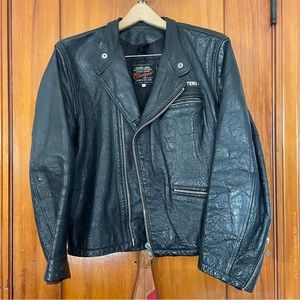 Roadmaster Mens Leather Cycle jacket